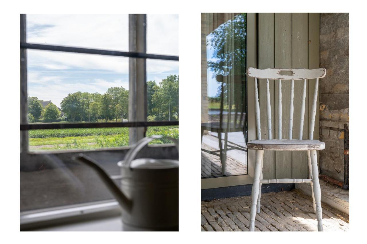 Appartement De Dageraad In Monumentale Boerderij Kimswerd Bagian luar foto